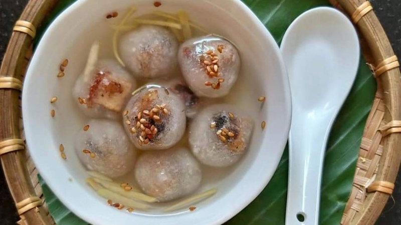 Cách làm chè bột lọc heo quay nấm mộc nhĩ 1