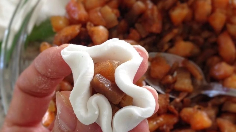 Cách làm chè bột lọc heo quay nấm mộc nhĩ 4