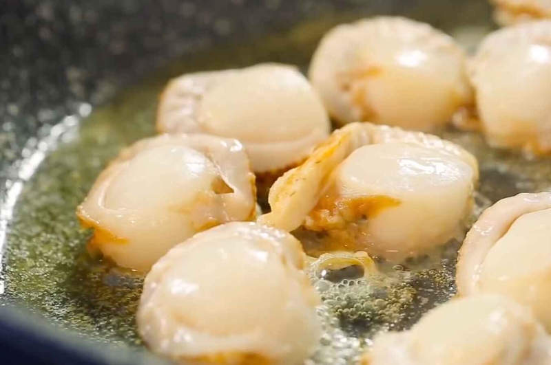 Áp chảo cồi sò điệp