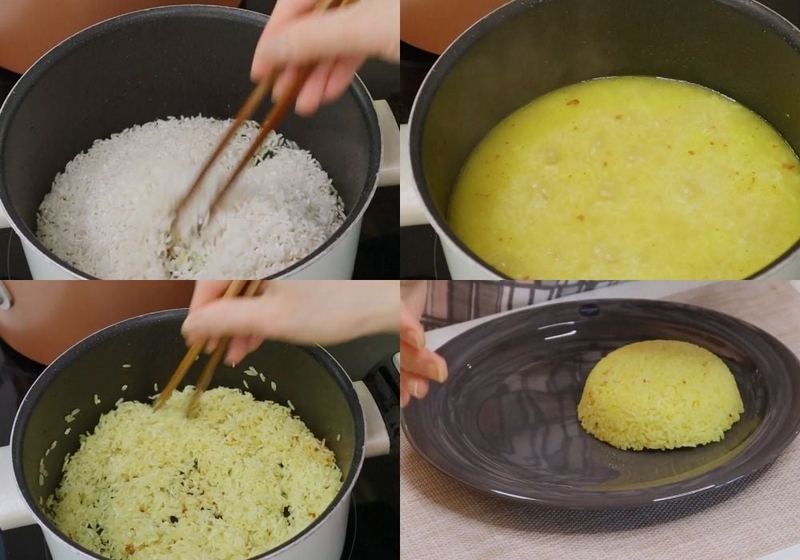 Cách làm cơm gà xé Phú Yên 6