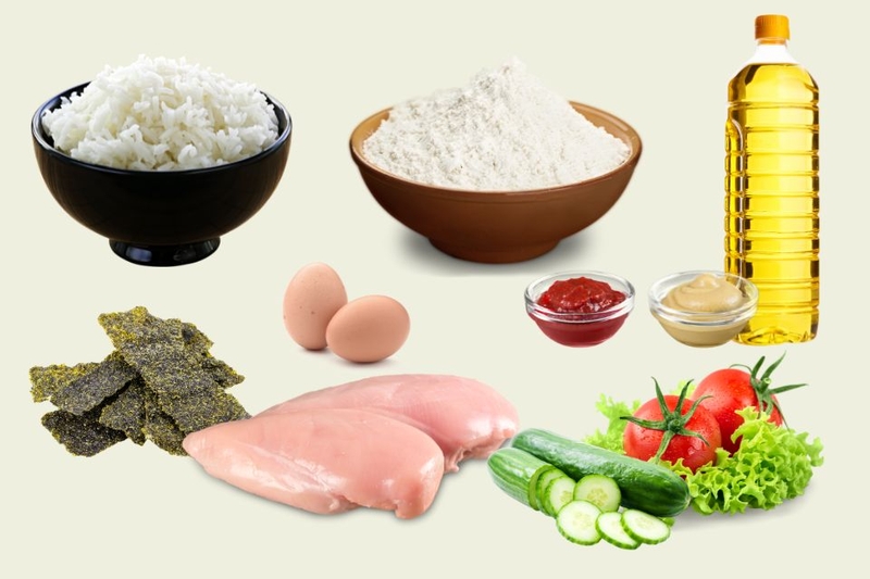 cách làm cơm kẹp với nguyên liệu đơn giản