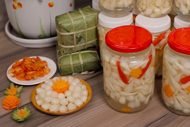 Cách làm củ kiệu 1