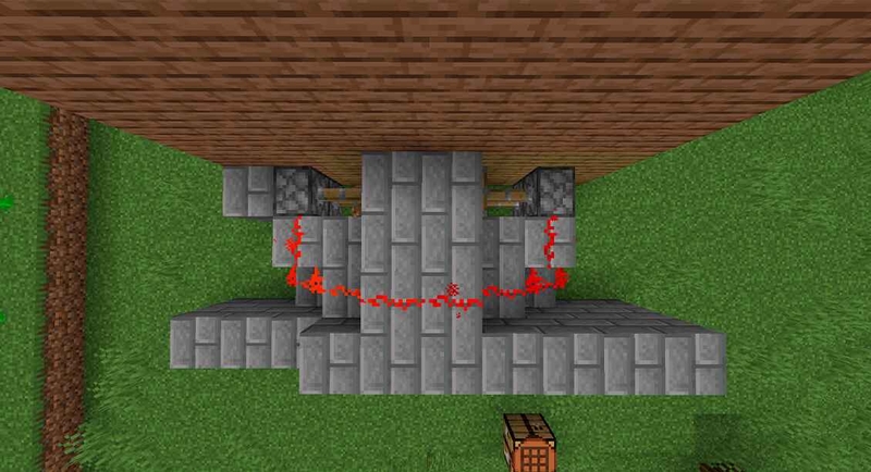 cách làm cửa trong Minecraft hình 6