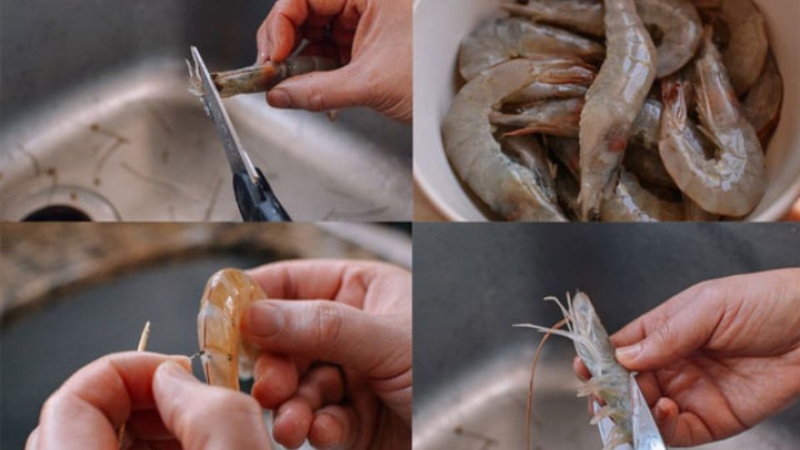 cách làm cuốn hành Thủy Nguyên 2