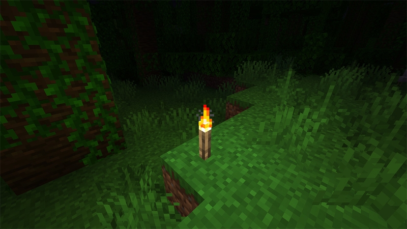 cách làm đuốc trong Minecraft hình 3