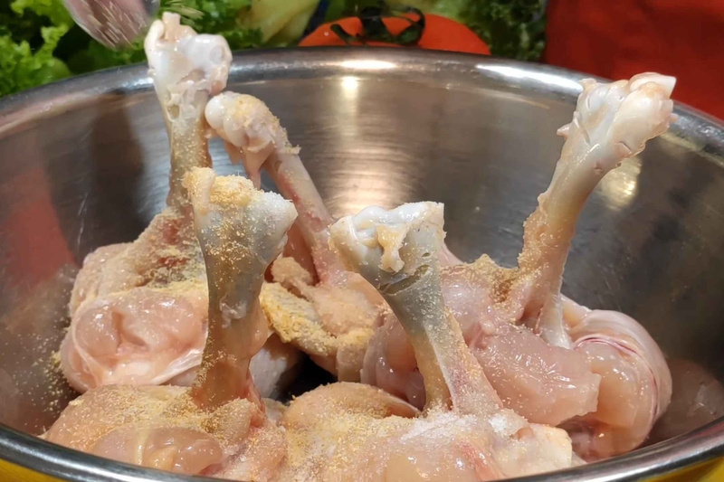 cách làm gà chiên sốt phô mai hình 2