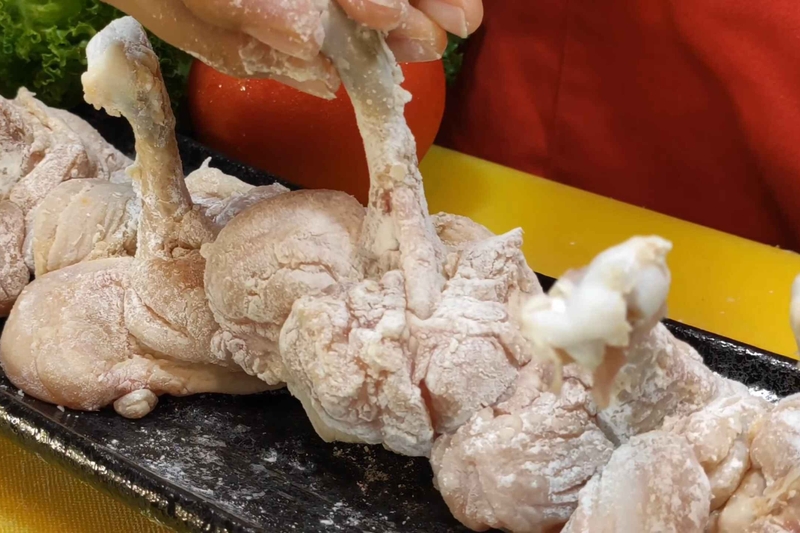 cách làm gà chiên sốt phô mai hình 3