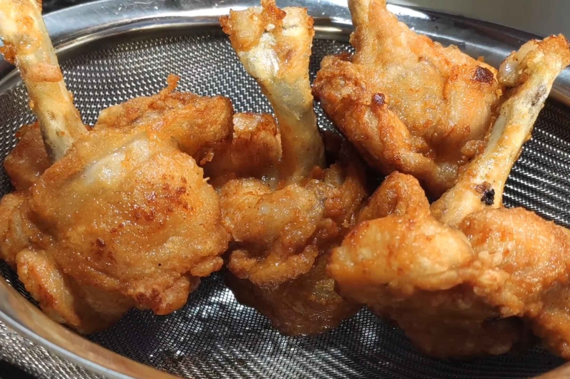 cách làm gà chiên sốt phô mai hình 5