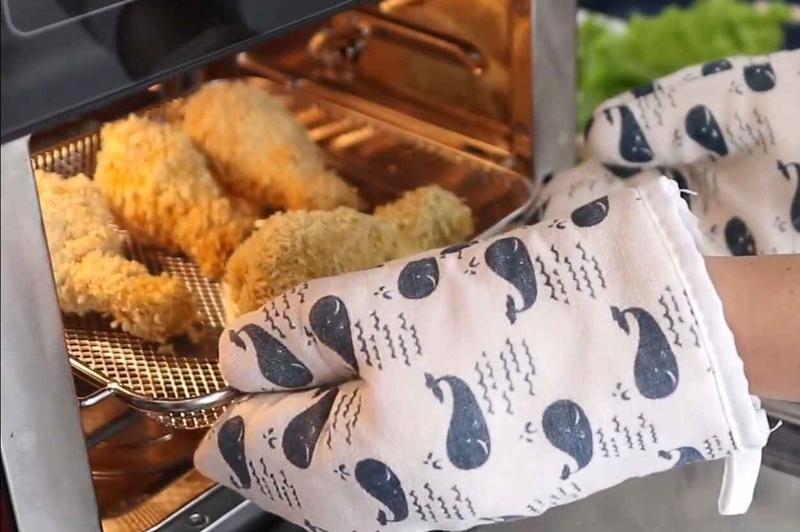 cách làm gà rán bằng nồi chiên không dầu hình 12