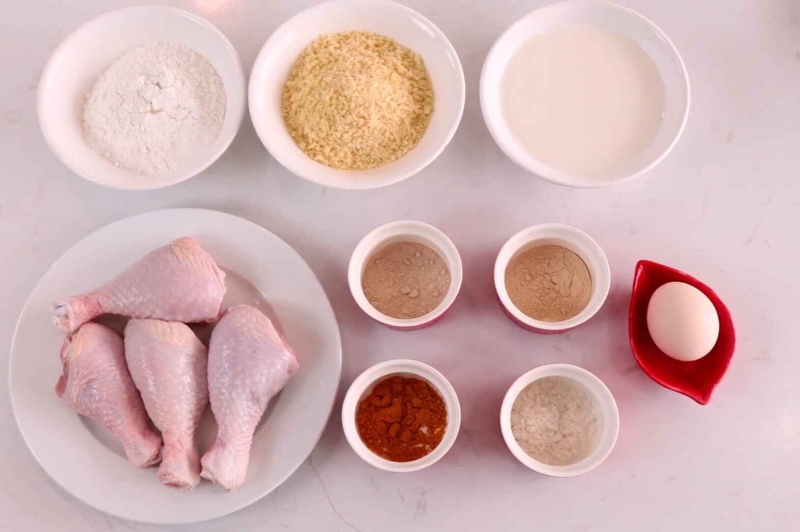 cách làm gà rán bằng nồi chiên không dầu hình 1