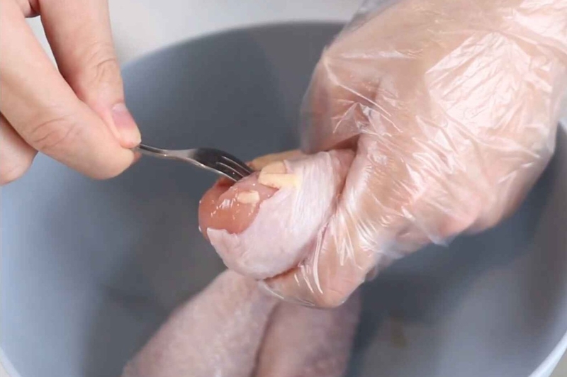 cách làm gà rán bằng nồi chiên không dầu hình 2