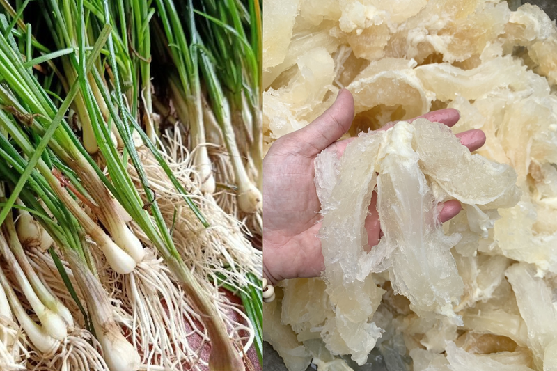 Cách làm gân kiệu (1)