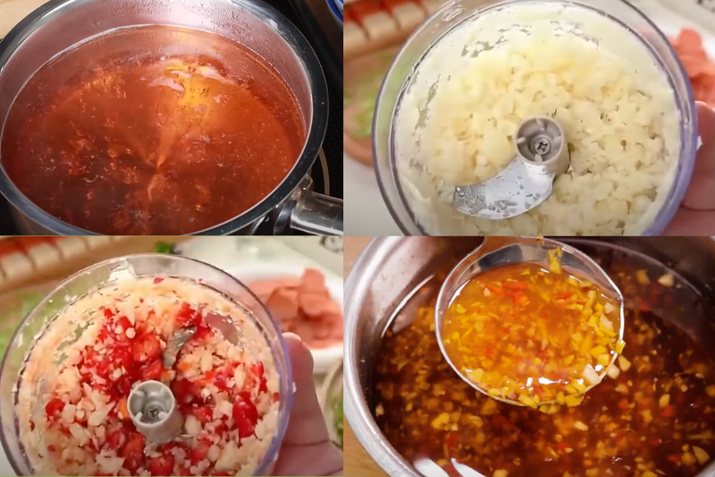 Cách làm gân kiệu (5)