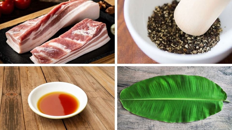 Cách làm giò mỡ 1