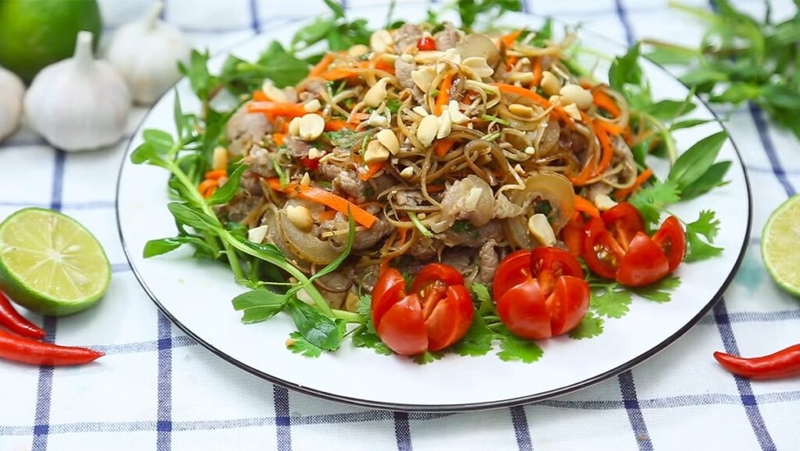 Cách làm gỏi bê thui (ảnh 11)