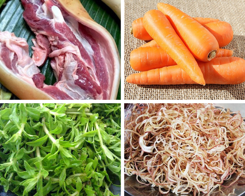 Cách làm gỏi bê thui (ảnh 7)