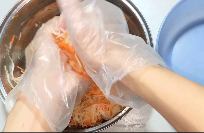 Vắt su hào và cà rốt