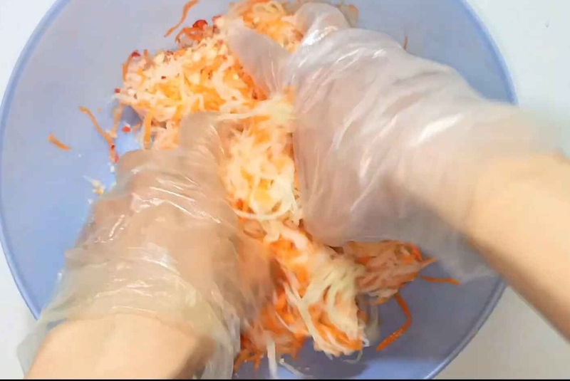 Trộn đều tất cả