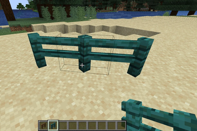 Cách làm hàng rào trong Minecraft (1)