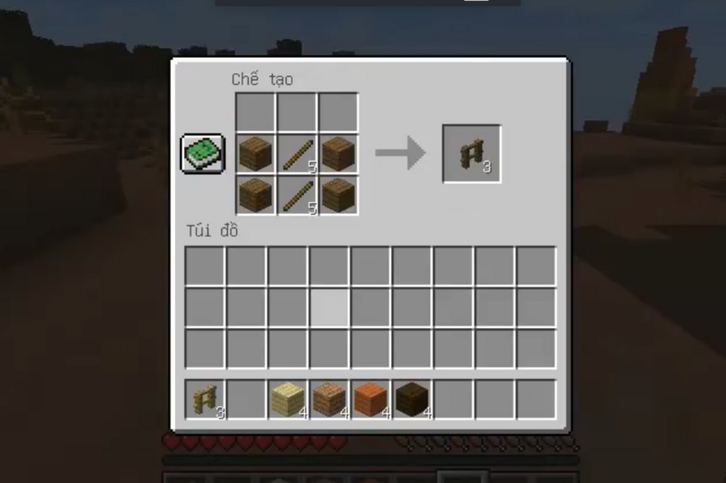 Cách làm hàng rào trong Minecraft (4)