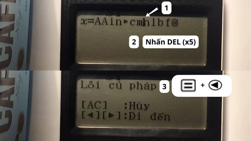 Sửa lỗi cú pháp và tối ưu hóa dòng lệnh