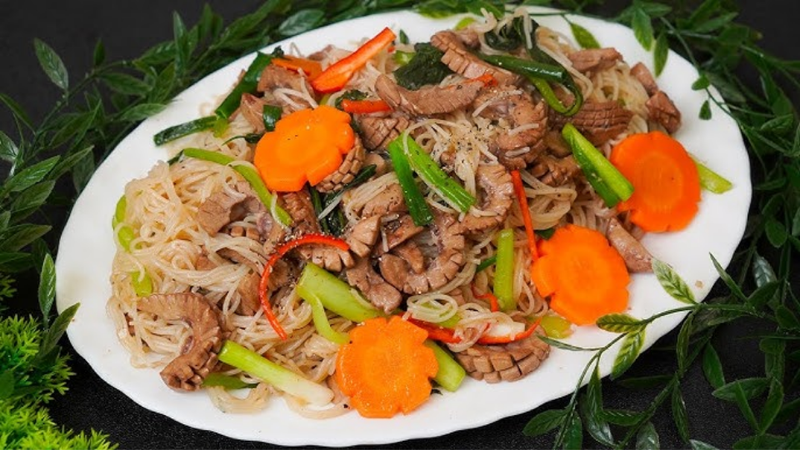 Cách làm hủ tiếu xào 5