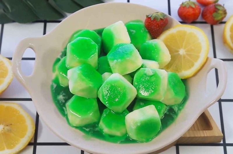 cách làm kem chanh bạc hà 7