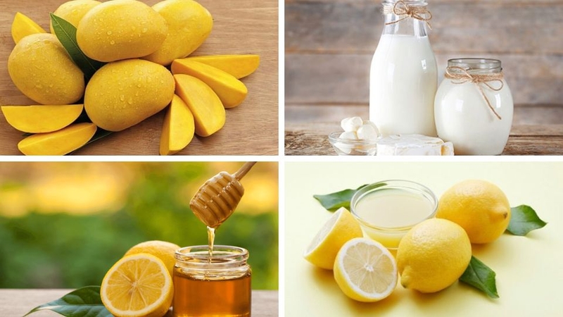 cách làm kem xoài bằng máy ép chậm 2