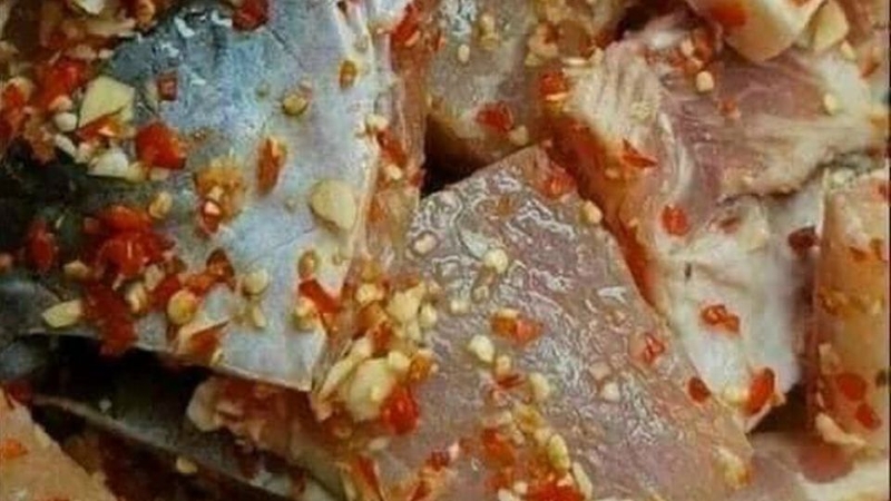 Cách làm khô cá dứa 3