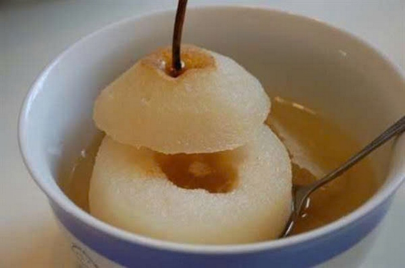 cách làm lê hấp mật ong ảnh 7