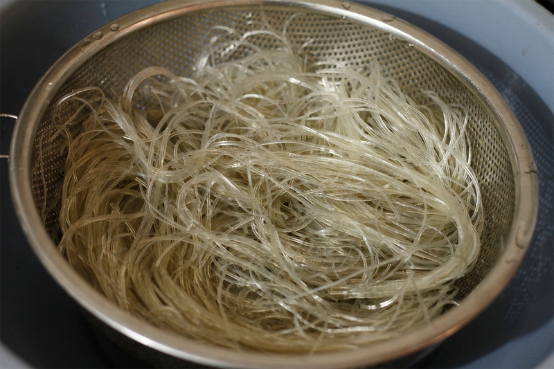 Cách làm miến nấu lòng mề gà kiểu Bắc 3