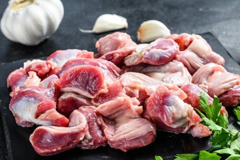 Cách làm miến nấu lòng mề gà kiểu Bắc 2