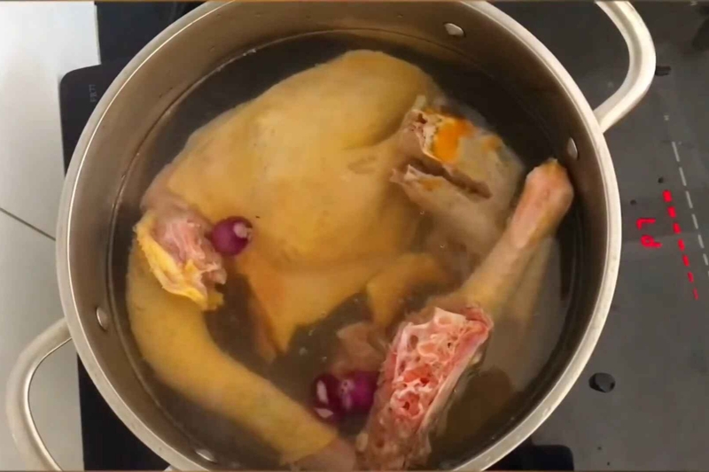 cách làm miến vịt măng khô hình 6