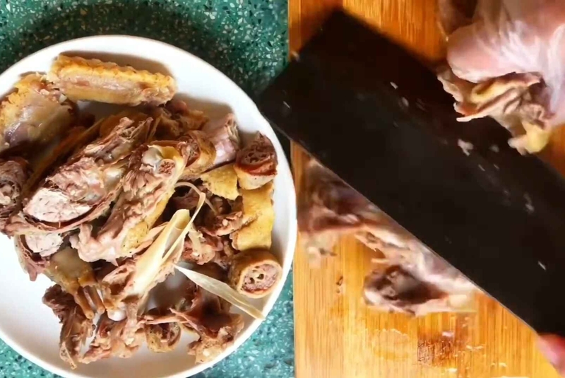 cách làm miến vịt măng khô hình 7