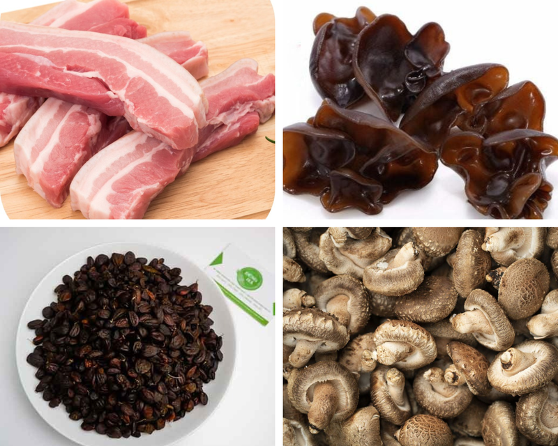 cách làm món khâu nhục Lạng Sơn 1