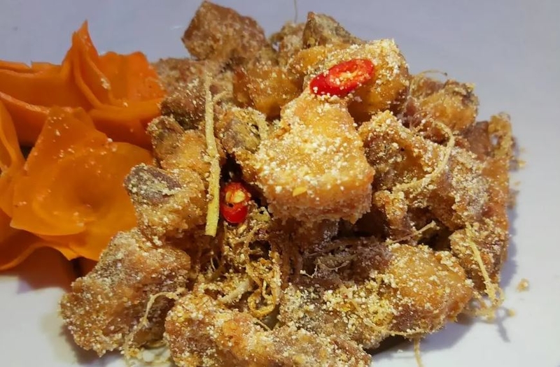 cách làm món sườn non rang muối 1