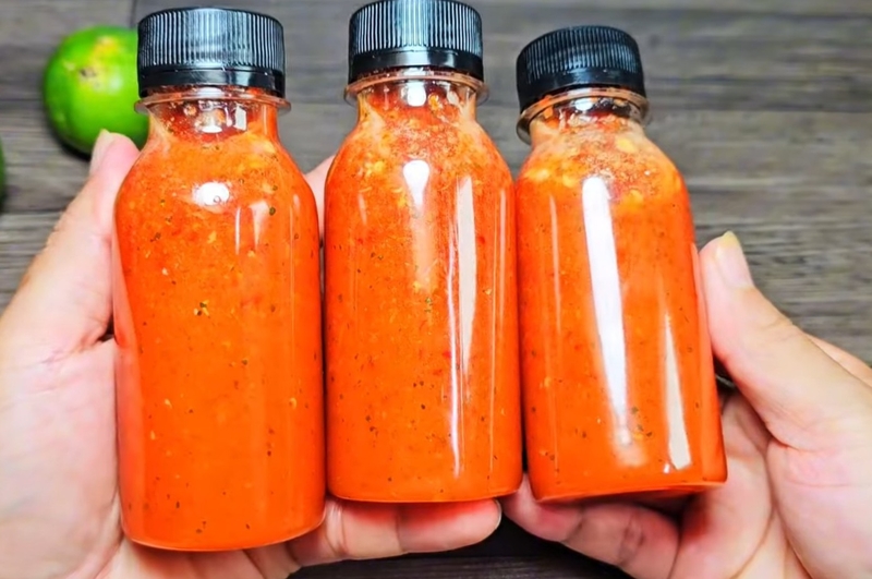 cách làm muối chấm gà hình 8