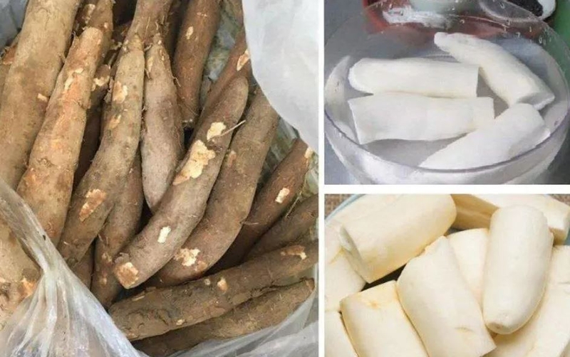Cách làm mứt khoai mì 3