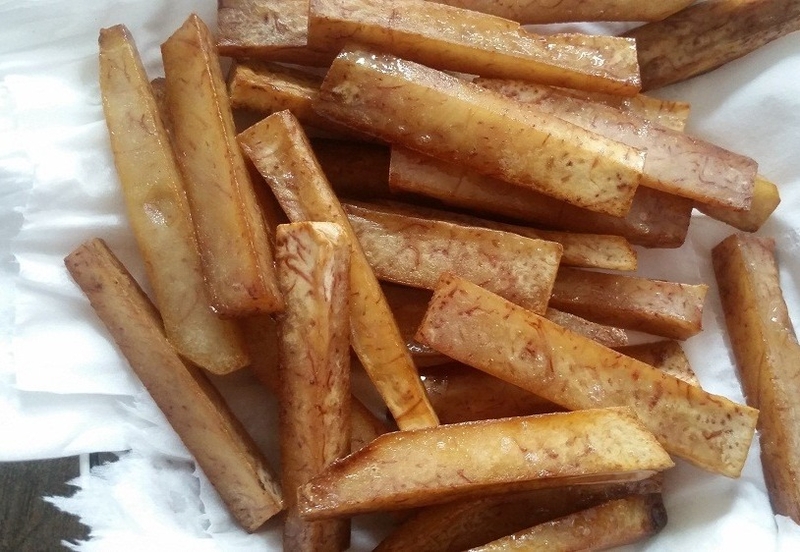 Cách làm mứt khoai môn 5