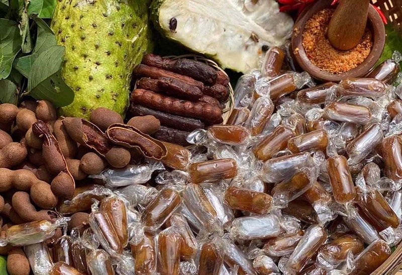 cách làm mứt mãng cầu me 7