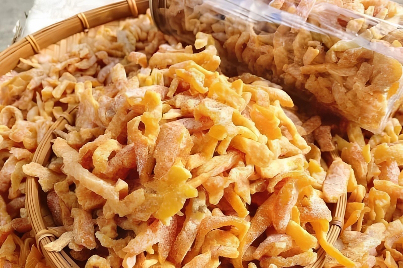 cách làm mứt vỏ quýt 12