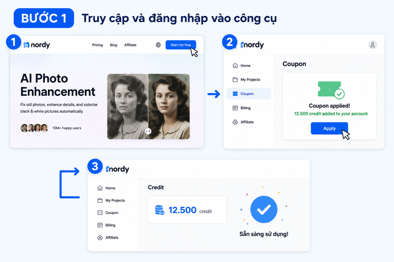 cách làm nét ảnh cũ bằng AI 3