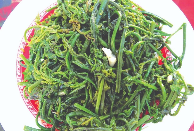 Cách làm nộm rau dớn ảnh 3
