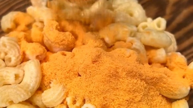 Cách làm nui chiên bằng nồi chiên không dầu vị phô mai