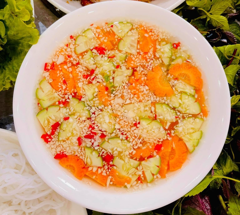 cách làm nước chấm bánh cuốn 12
