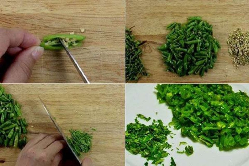 Cách chế biến muối ớt xanh