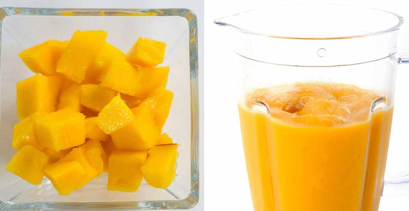 Cách làm nước ép xoài - 05