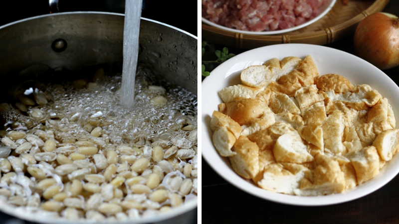 Cách làm pate nấm ức gà 3