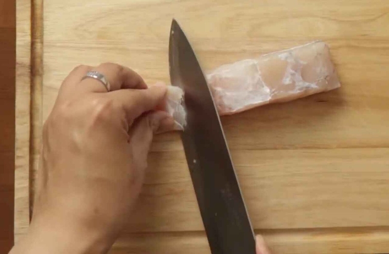 cách làm phi lê cá chẽm chiên giòn hình 4