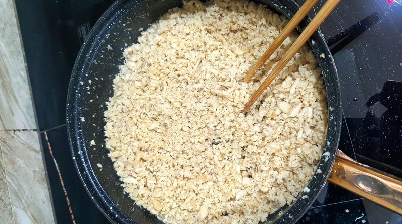 cách làm ruốc cá nục 4